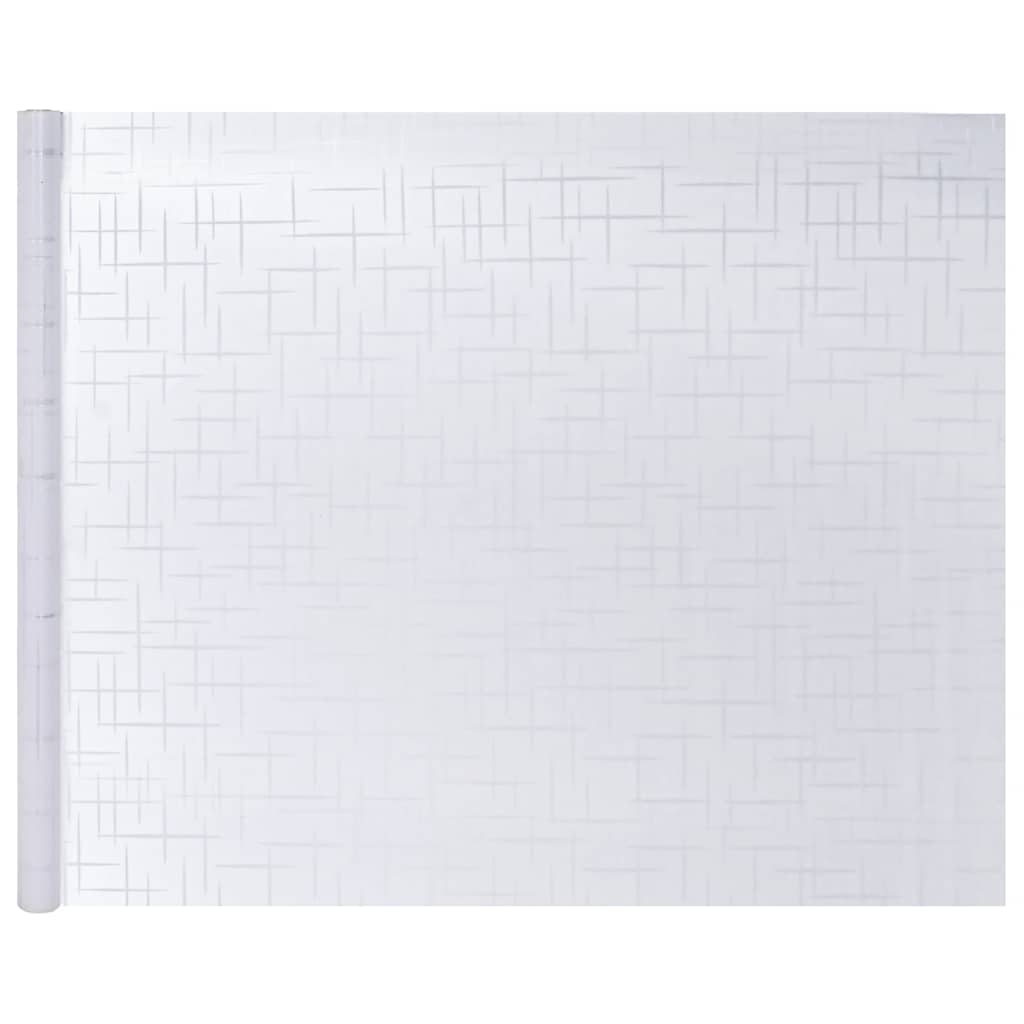 Fensterfolien 4 Stk. Matt Sternen-Muster PVC