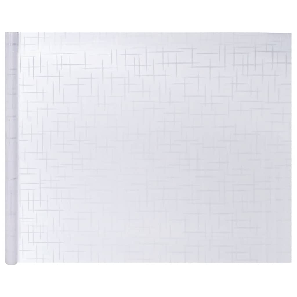 Fensterfolien 2 Stk. Matt Sternen-Muster PVC