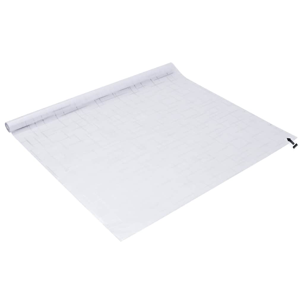 Fensterfolien 2 Stk. Matt Sternen-Muster PVC