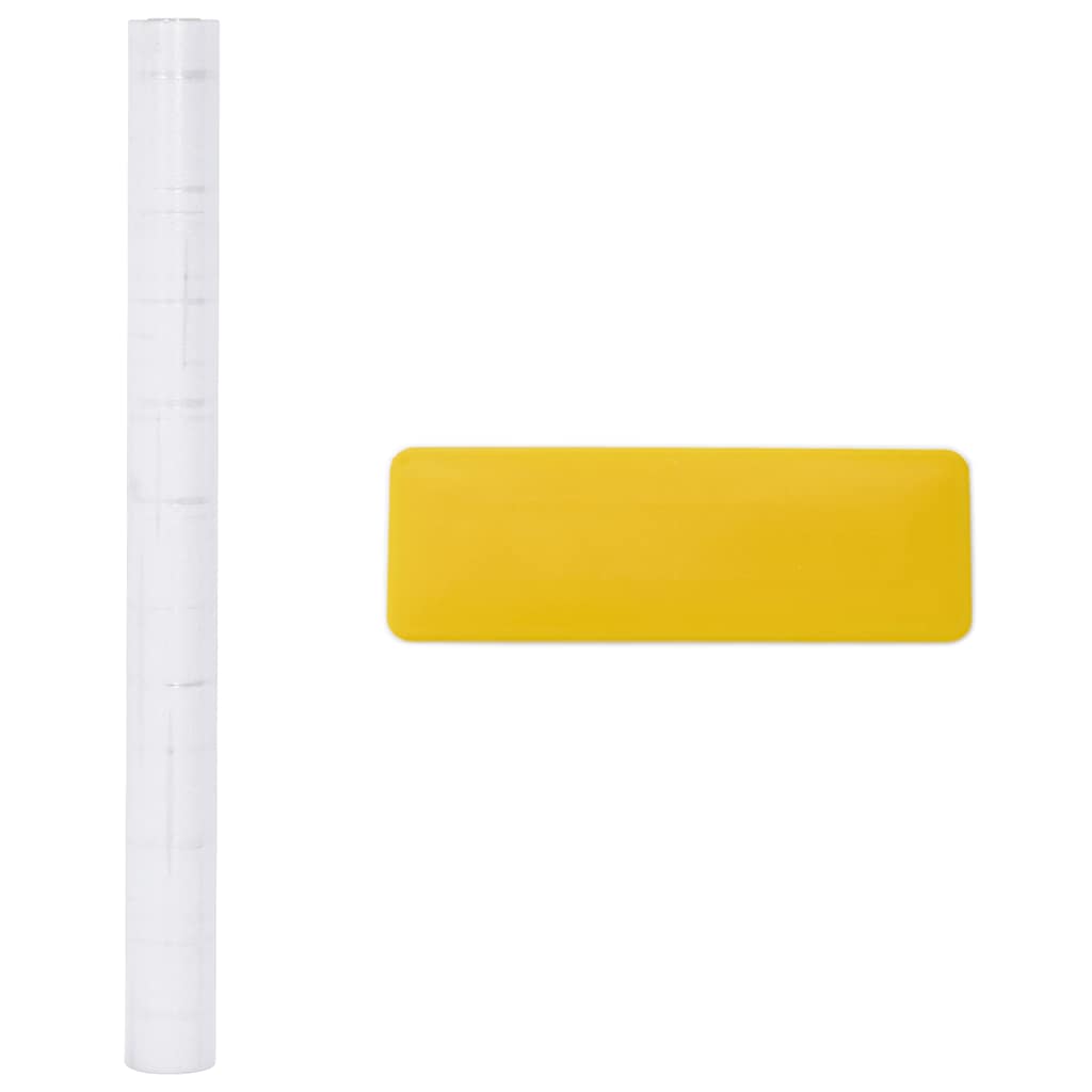 Fensterfolien 4 Stk. Matt Sternen-Muster PVC
