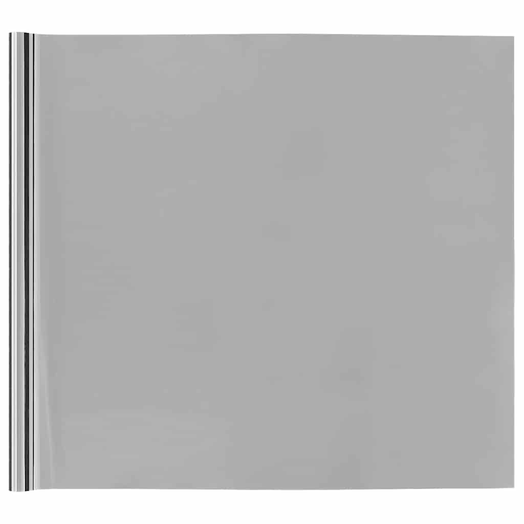Sonnenschutzfolien 3 Stk. Statisch Reflektierend Silbern PVC