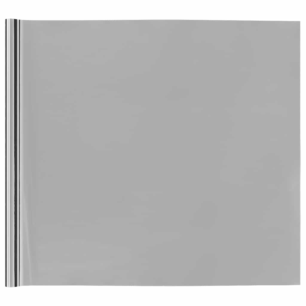 Sonnenschutzfolien 3 Stk. Statisch Reflektierend Silbern PVC