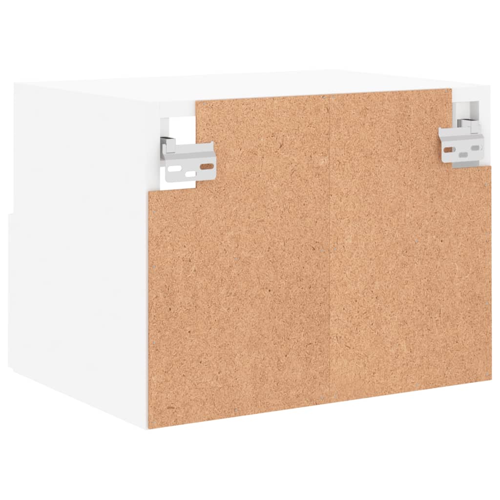 Armoires murales TV 2 pcs. Blanc 40x30x30 cm en bois