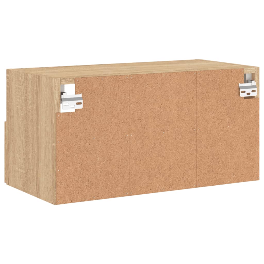 TV-Wandschrank Sonoma-Eiche 60x30x30 cm Holzwerkstoff