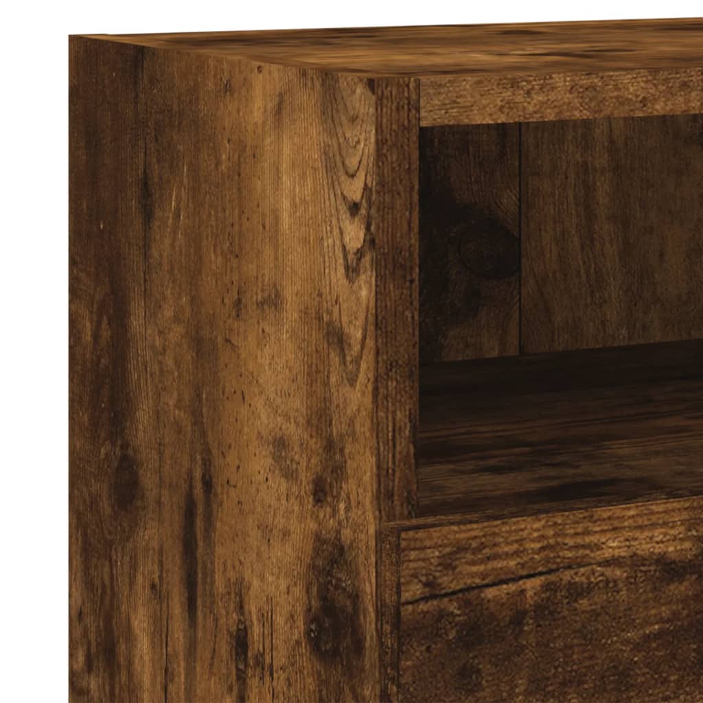 TV-Wandschrank Räuchereiche 60x30x30 cm Holzwerkstoff