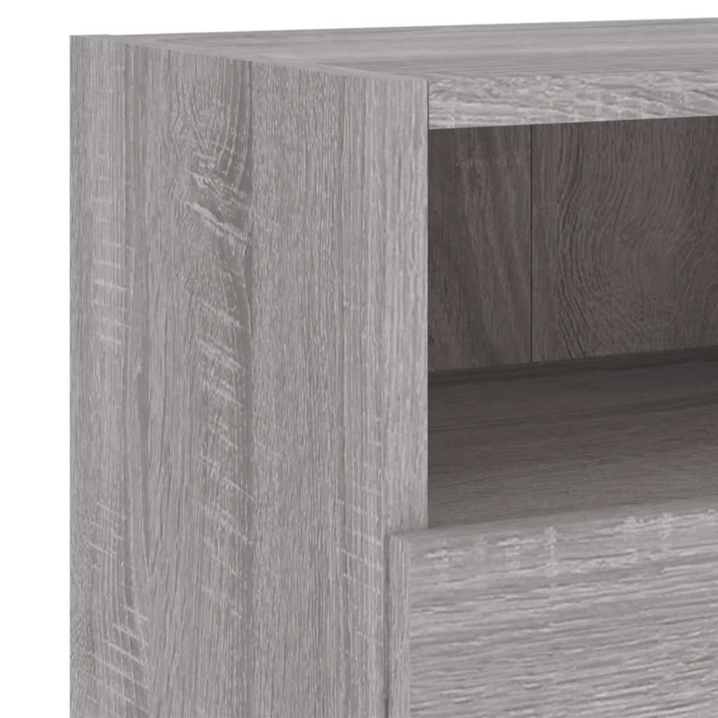 TV-Wandschrank Grau Sonoma 60x30x30 cm Holzwerkstoff