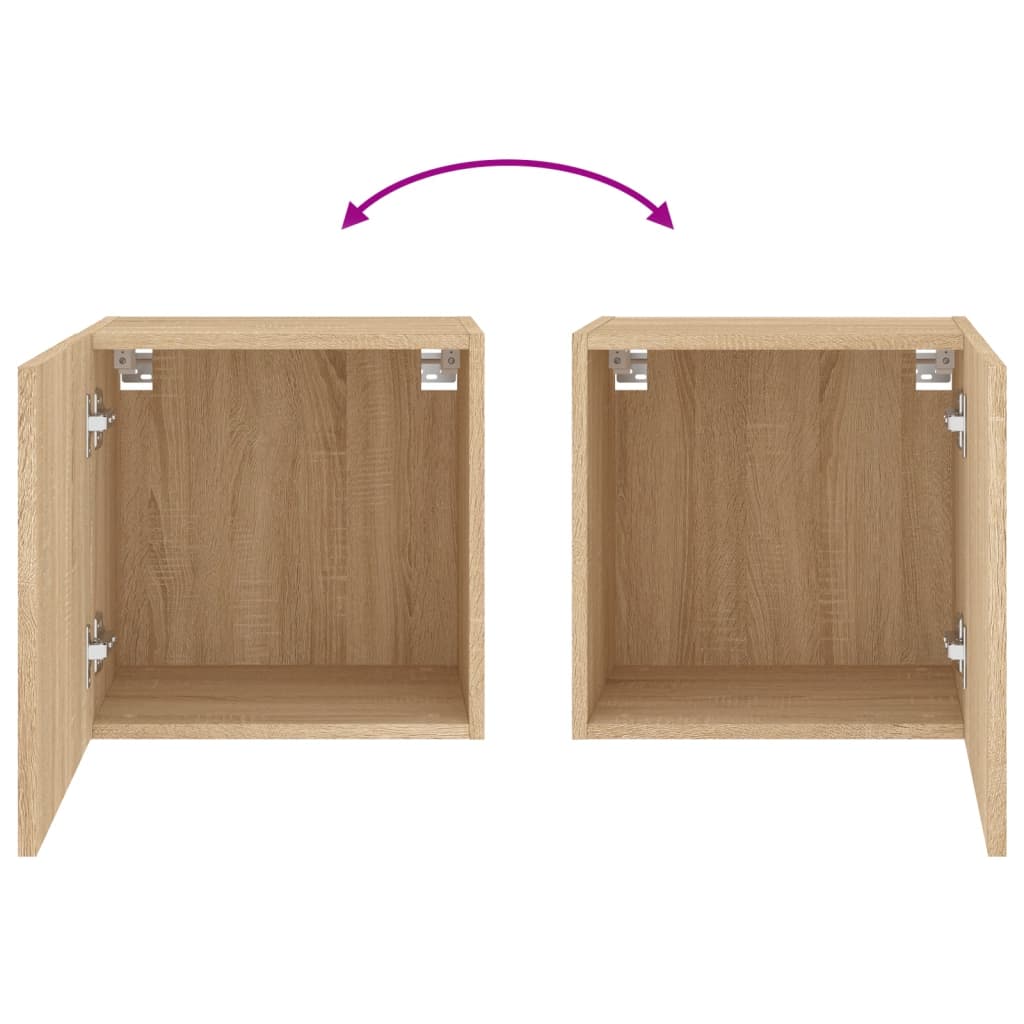 TV-Wandschrank Sonoma-Eiche 40,5x30x40 cm Holzwerkstoff