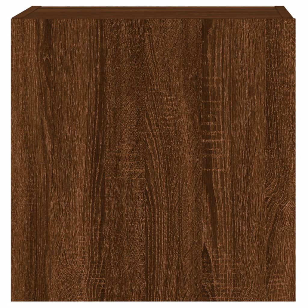 TV-Wandschrank Braun Eiche-Optik 40,5x30x40 cm Holzwerkstoff