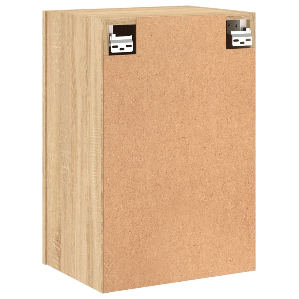 Meubles muraux TV 2 pièces chêne Sonoma 40,5x30x60 cm matériau bois.