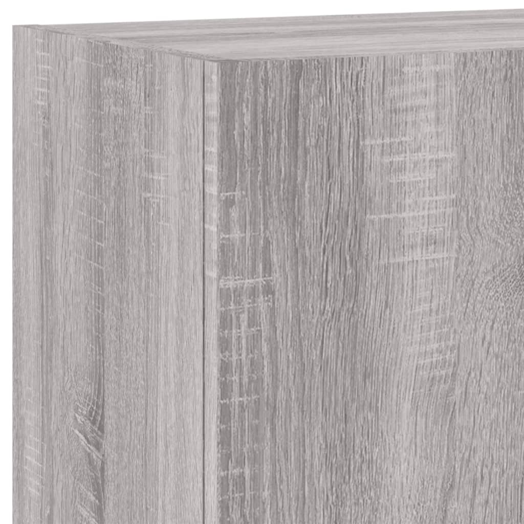 TV-Wandschrank Grau Sonoma 40,5x30x60 cm Holzwerkstoff