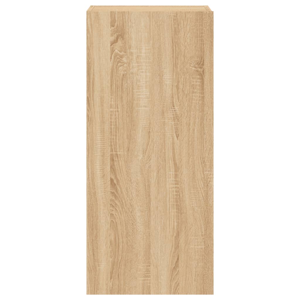 TV-Wandschrank Sonoma-Eiche 40,5x30x90 cm Holzwerkstoff