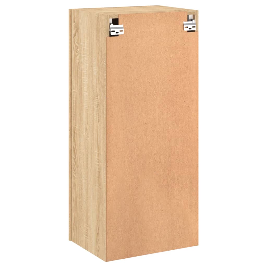 TV-Wandschrank Sonoma-Eiche 40,5x30x90 cm Holzwerkstoff