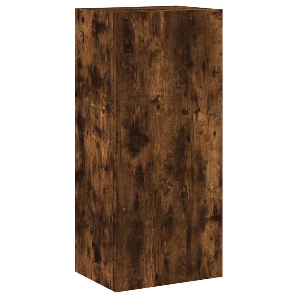 TV-Wandschrank Räuchereiche 40,5x30x90 cm Holzwerkstoff