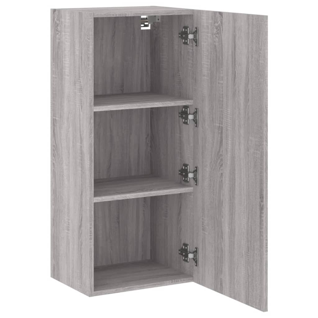 TV-Wandschrank Grau Sonoma 40,5x30x90 cm Holzwerkstoff