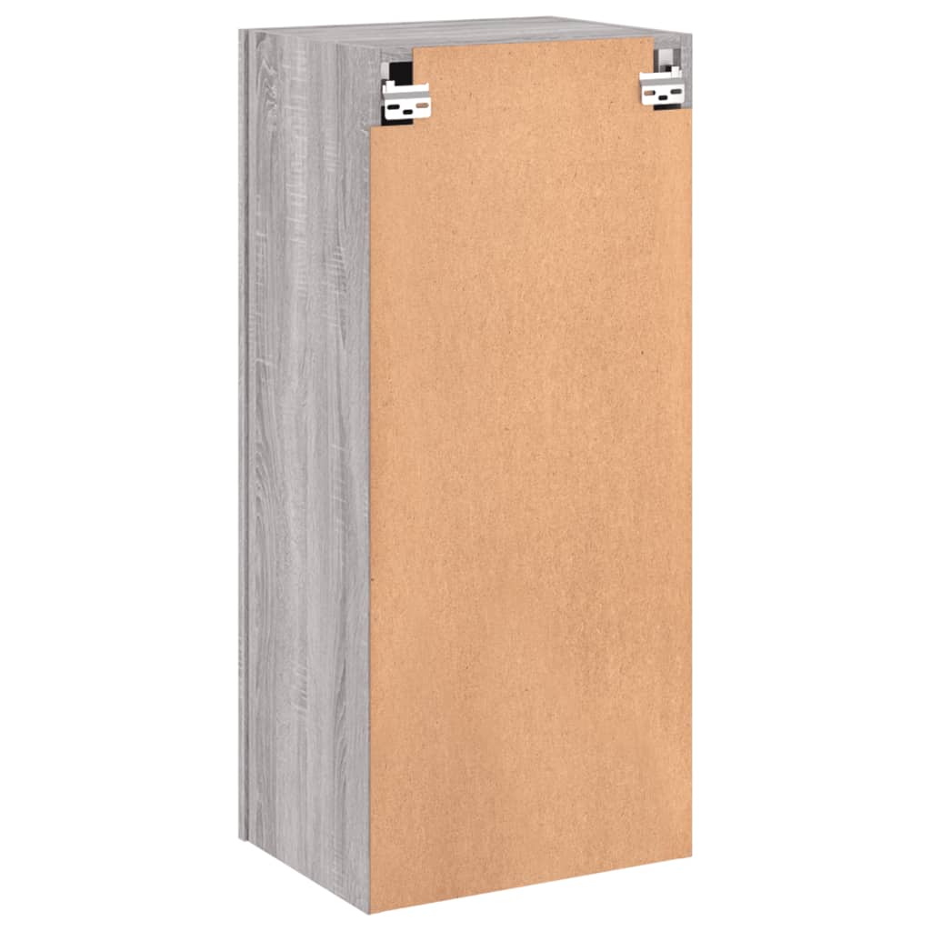 TV-Wandschrank Grau Sonoma 40,5x30x90 cm Holzwerkstoff