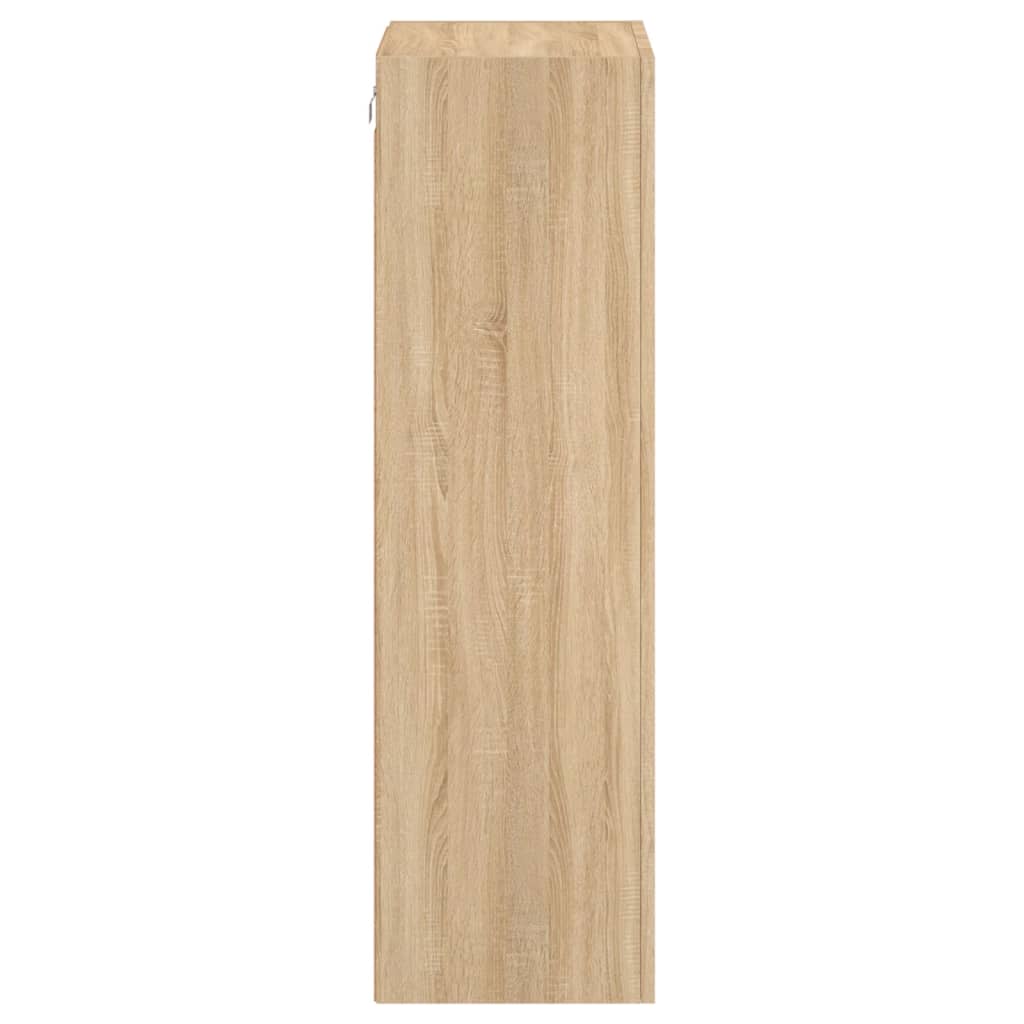 TV-Wandschrank Sonoma-Eiche 40,5x30x102 cm Holzwerkstoff