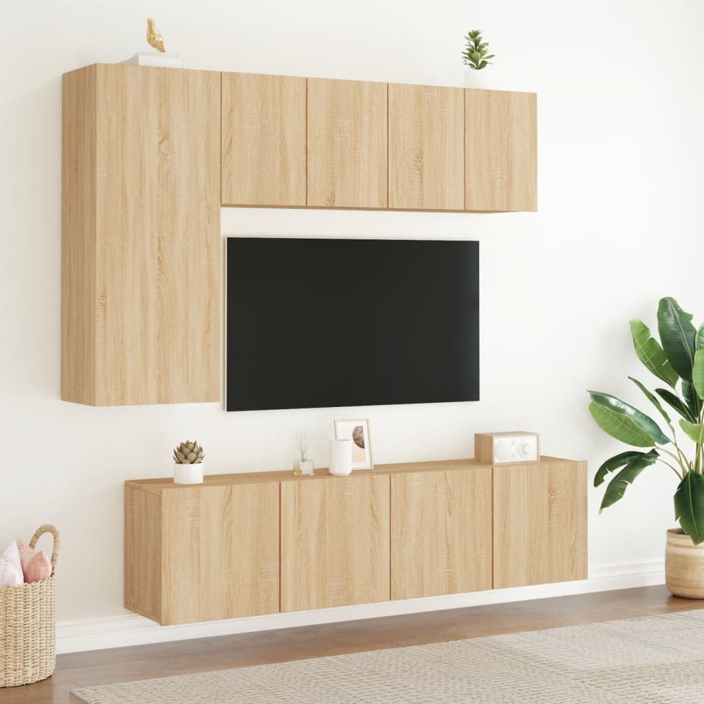 TV-Wandschrank Sonoma-Eiche 60x30x41 cm