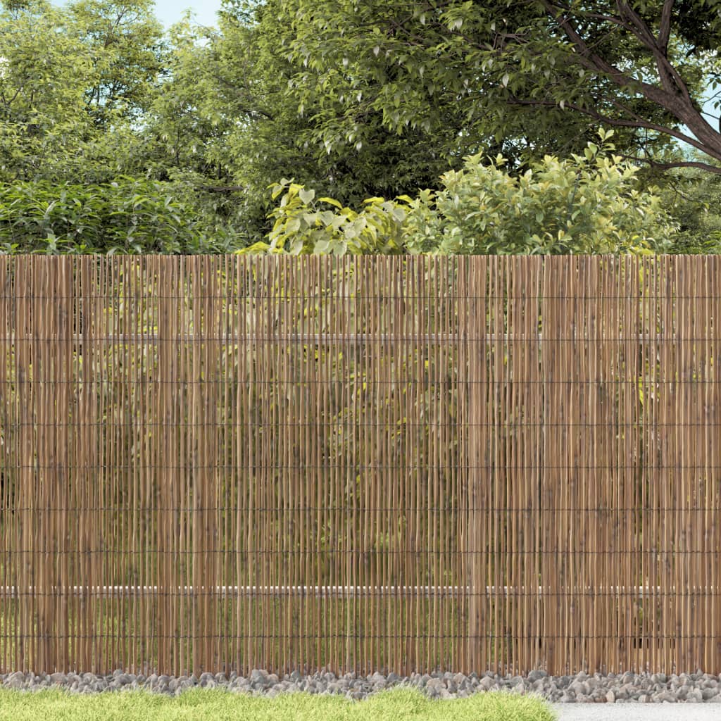 Gartenzaun 500x90 cm Schilf