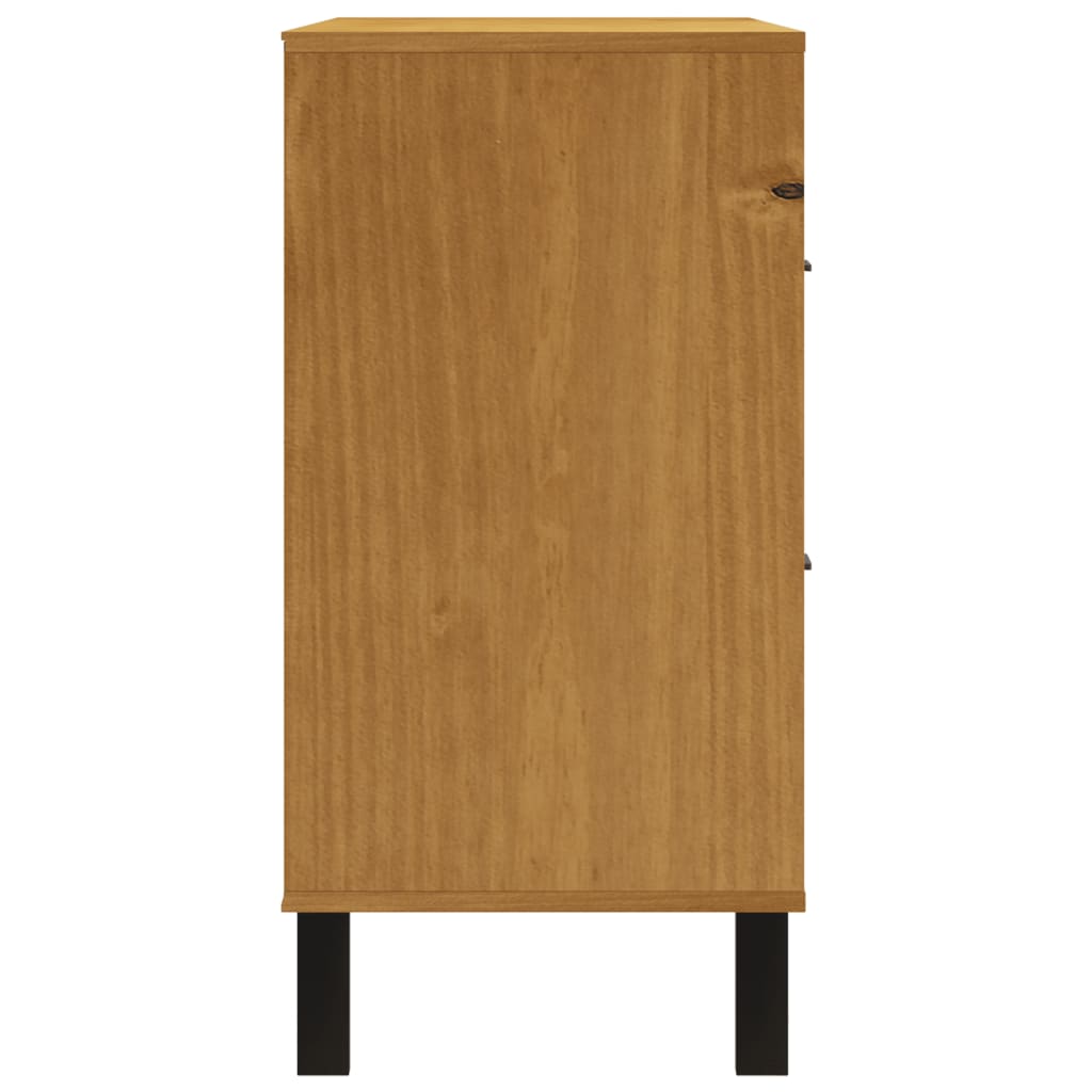 Drawer cabinet FLAM 110x40x80 cm solid pine