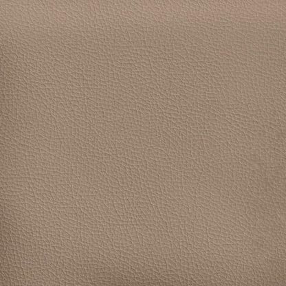 Bettgestell "Dover" Cappuccino 90x190 cm Kunstleder