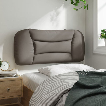 Kopfteil-Kissen "Hvar" Taupe 80 cm Stoff