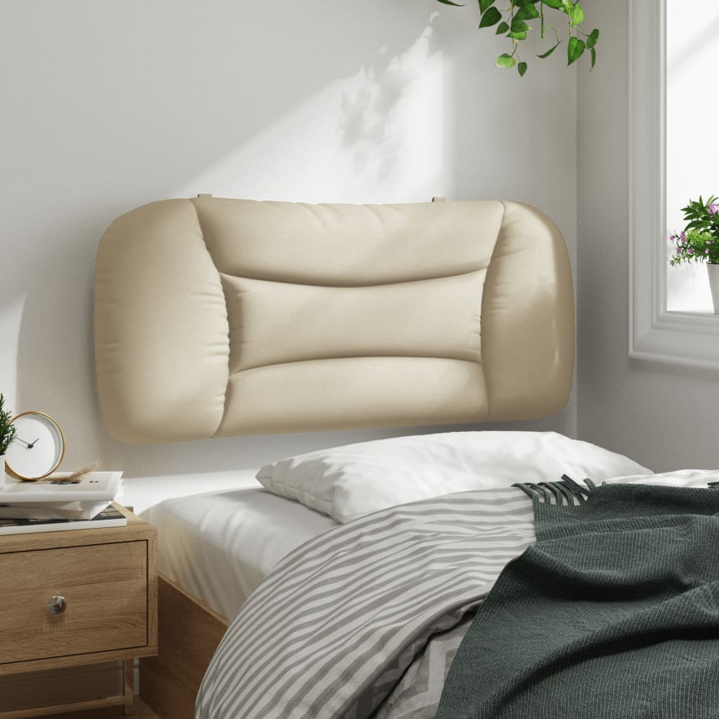 Kopfteil-Kissen "Hvar" Creme 80 cm Stoff
