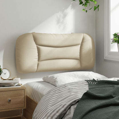 Kopfteil-Kissen "Hvar" Creme 80 cm Stoff