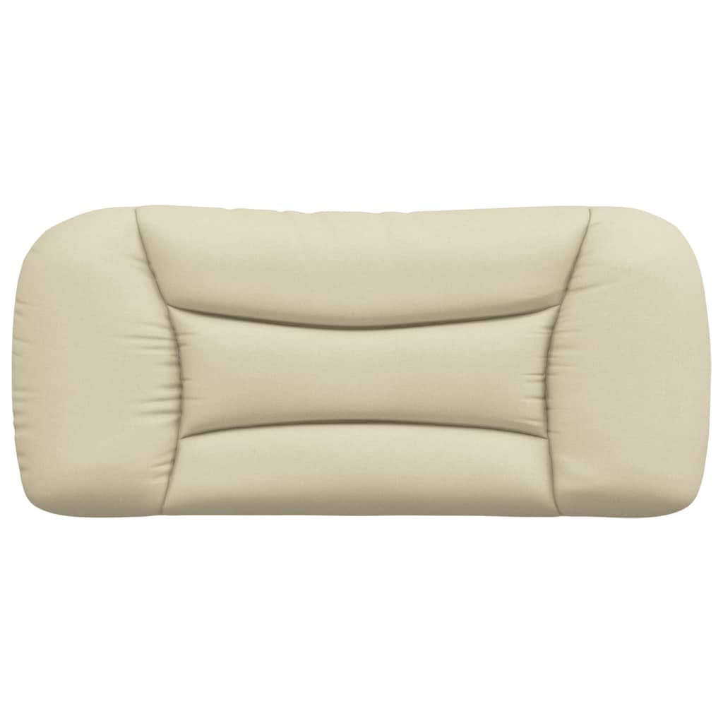 Kopfteil-Kissen "Hvar" Creme 80 cm Stoff