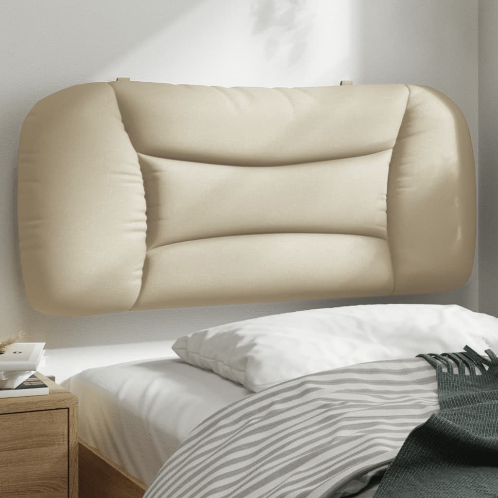 Kopfteil-Kissen "Hvar" Creme 80 cm Stoff