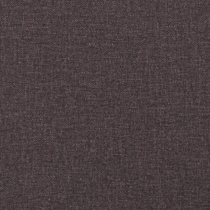 Kopfteil-Kissen "Hvar" Dunkelbraun 90 cm Stoff