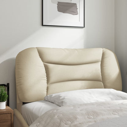 Kopfteil-Kissen "Hvar" Creme 90 cm Stoff