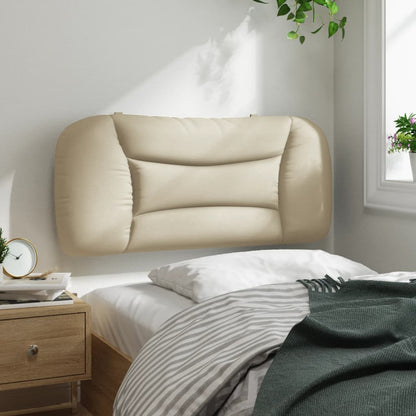 Kopfteil-Kissen "Hvar" Creme 90 cm Stoff