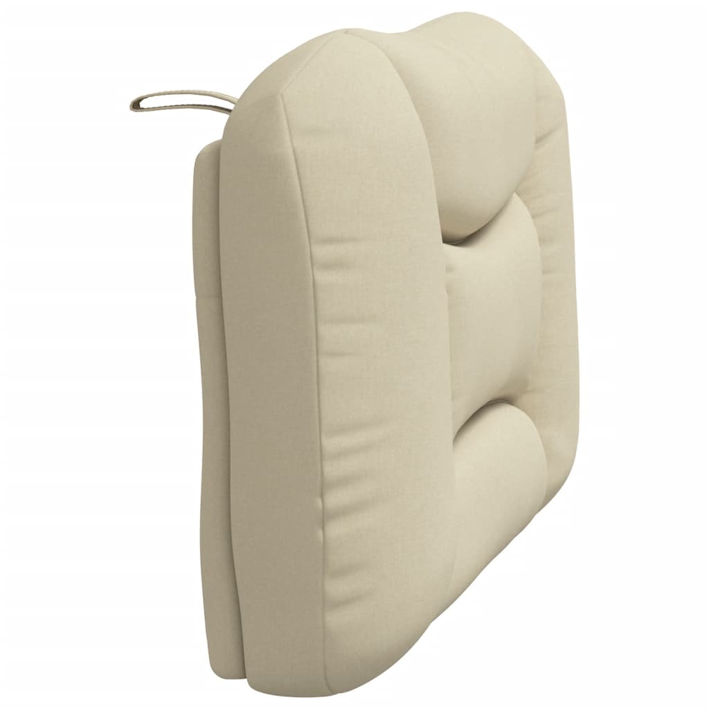 Kopfteil-Kissen "Hvar" Creme 90 cm Stoff