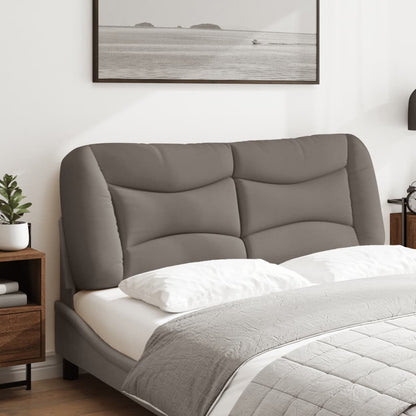 Kopfteil-Kissen "Hvar" Taupe 120 cm Stoff