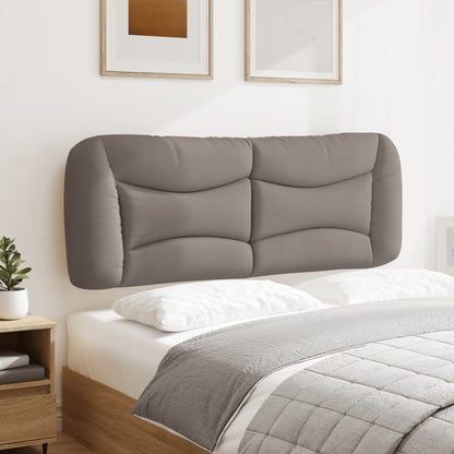 Kopfteil-Kissen "Hvar" Taupe 120 cm Stoff