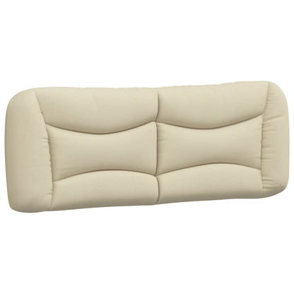 Kopfteil-Kissen "Hvar" Creme 120 cm Stoff