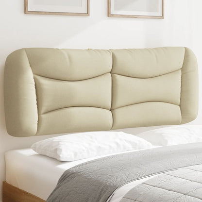Kopfteil-Kissen "Hvar" Creme 120 cm Stoff
