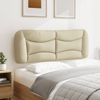 Kopfteil-Kissen "Hvar" Creme 140 cm Stoff