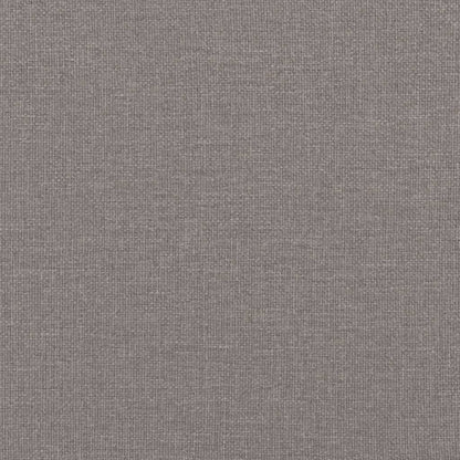 Kopfteil-Kissen "Hvar" Taupe 160 cm Stoff
