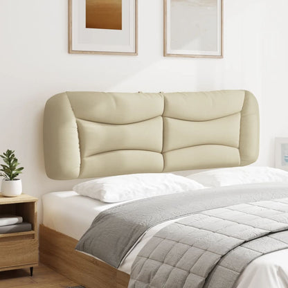 Kopfteil-Kissen "Hvar" Creme 160 cm Stoff