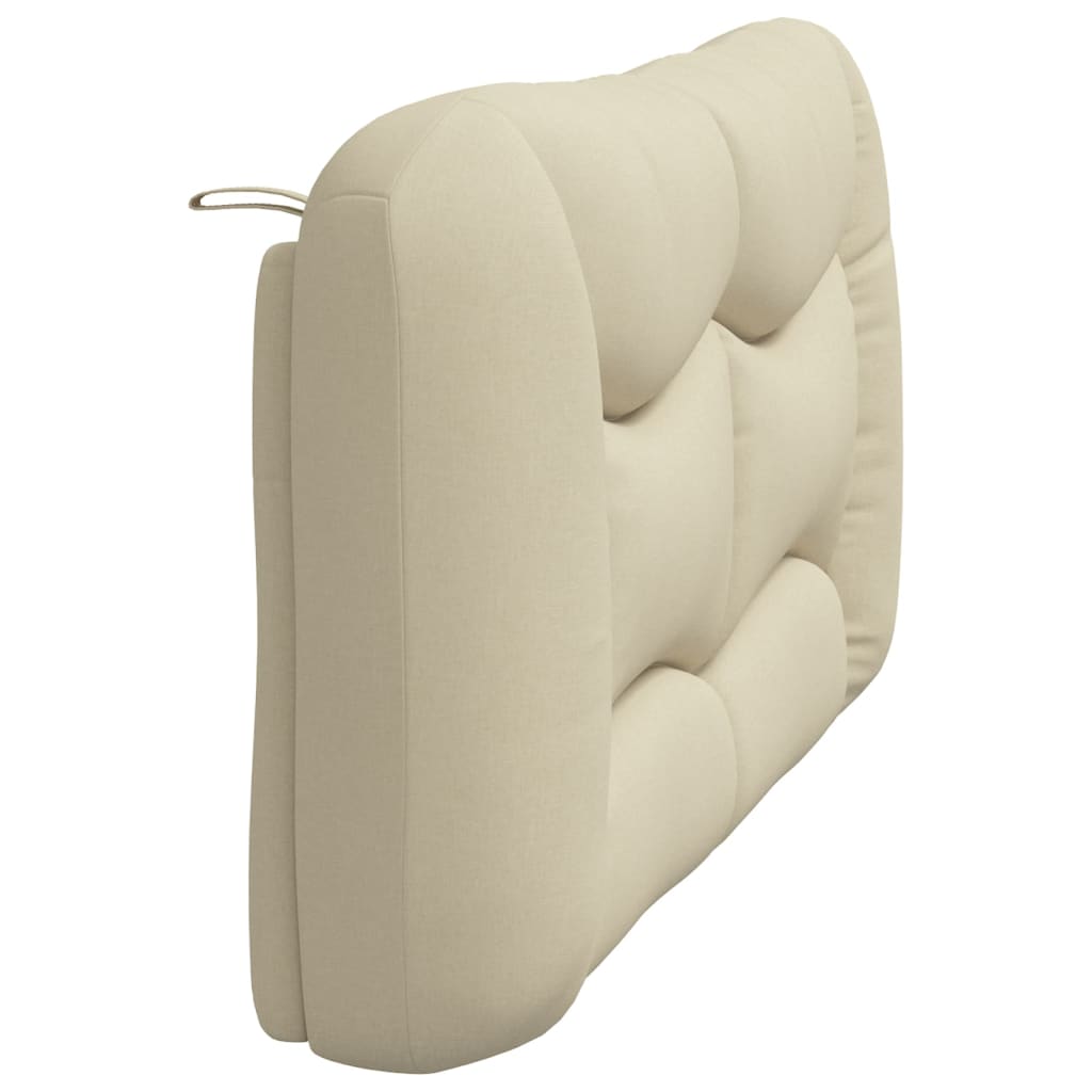 Kopfteil-Kissen "Hvar" Creme 160 cm Stoff