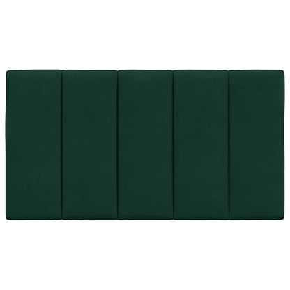 Kopfteil-Kissen "Hanko" Dunkelgrün 80 cm Samt