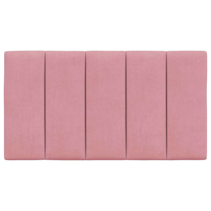 Kopfteil-Kissen "Hanko" Rosa 80 cm Samt