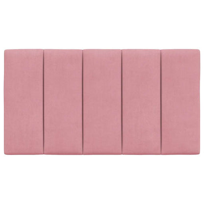 Kopfteil-Kissen "Hanko" Rosa 90 cm Samt