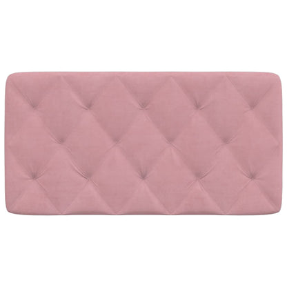 Kopfteil-Kissen Rosa 100 cm Samt