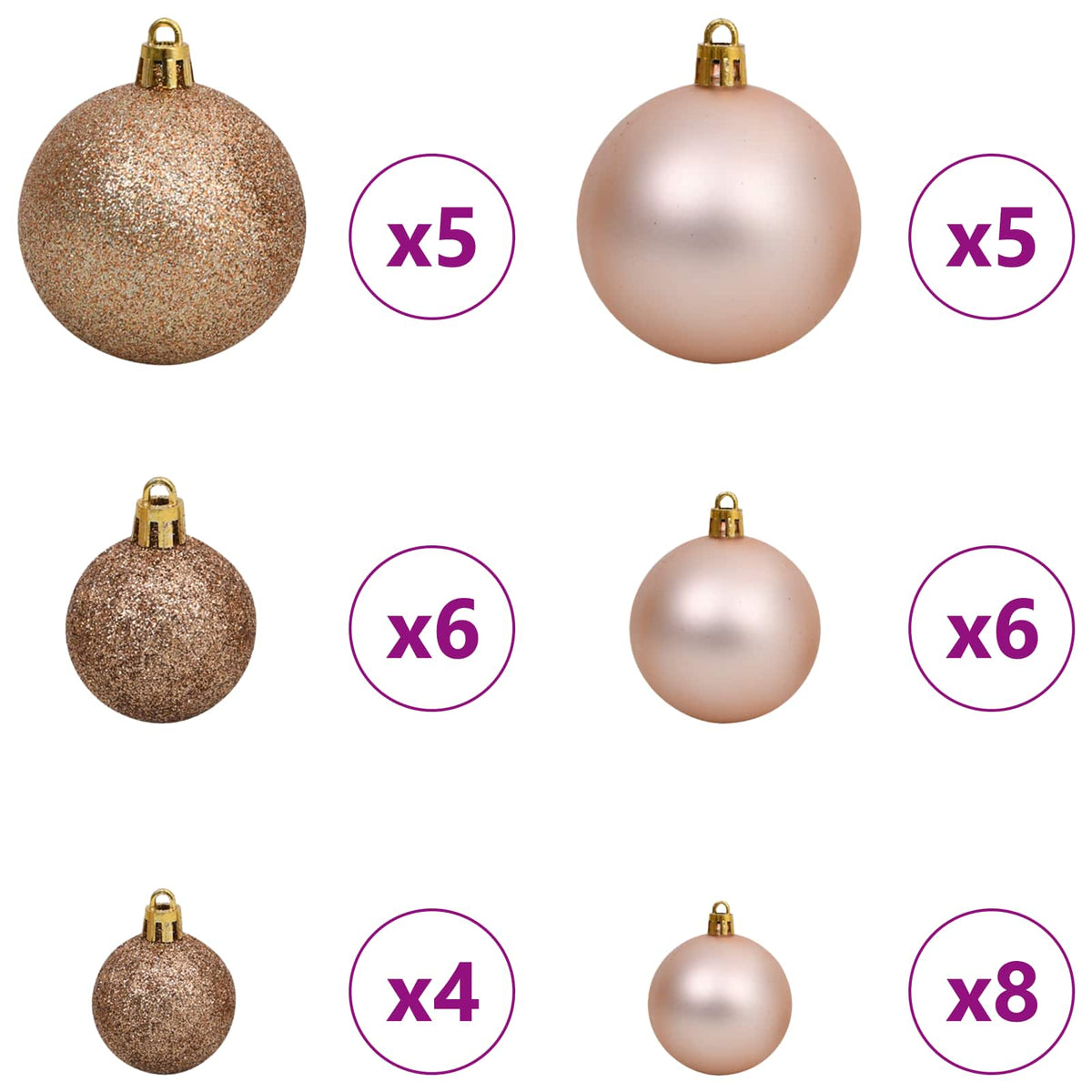 Künstlicher Weihnachtsbaum 150 cm PVC und Stahl Weiß