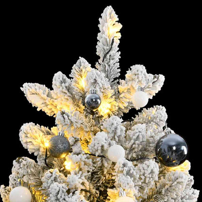 Künstlicher Weihnachtsbaum Klappbar mit Kugeln 300 LEDs 300 cm