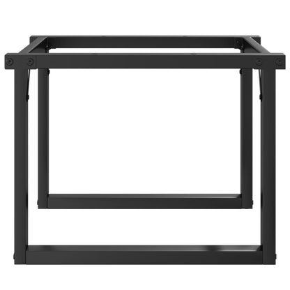 Couchtischbeine O-Gestell 50x40x38 cm Stahl