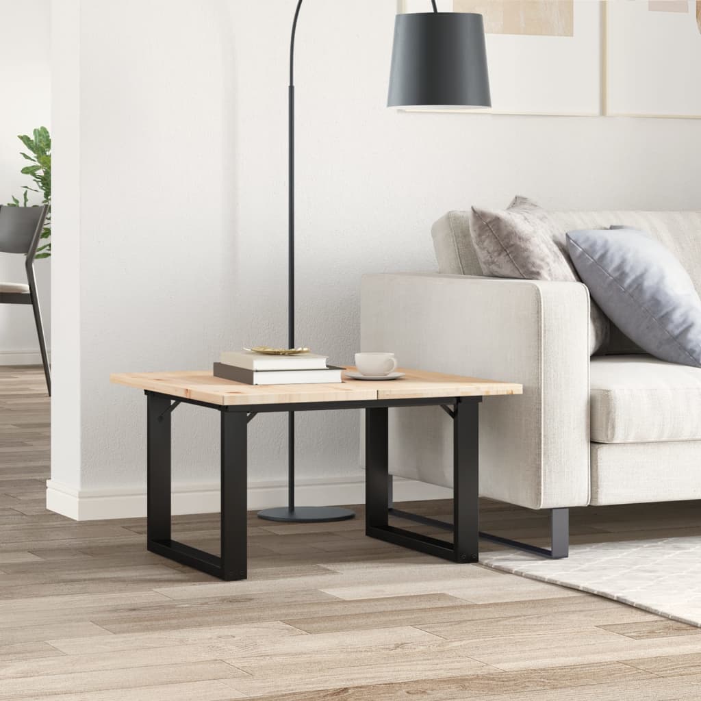 Pieds de table basse O-frame 60x50x38 cm en acier