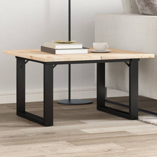 Pieds de table basse O-frame 60x50x38 cm en acier
